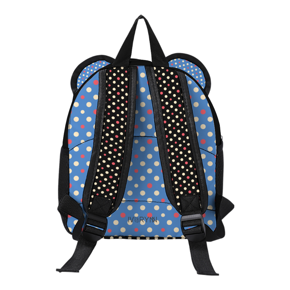 Just To Say Thank You Blue Ears Stylish School Backpack
