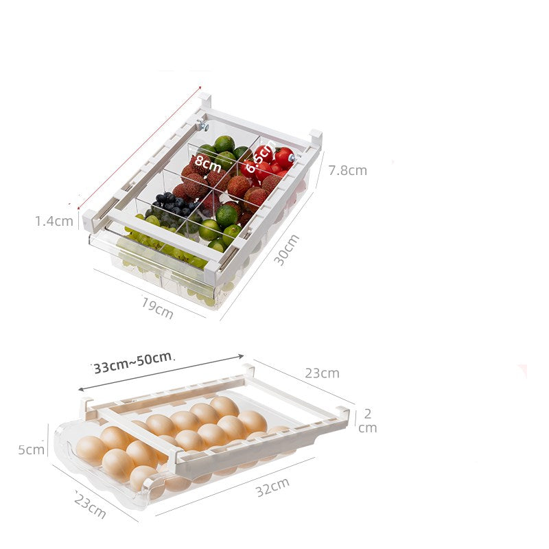 Shelf Holder Pull-out Rack Fridge