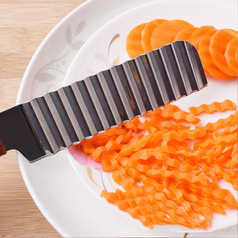 Stainless Steel French Fries Wave Cutter