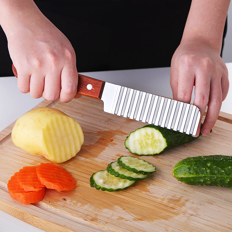 Stainless Steel French Fries Wave Cutter