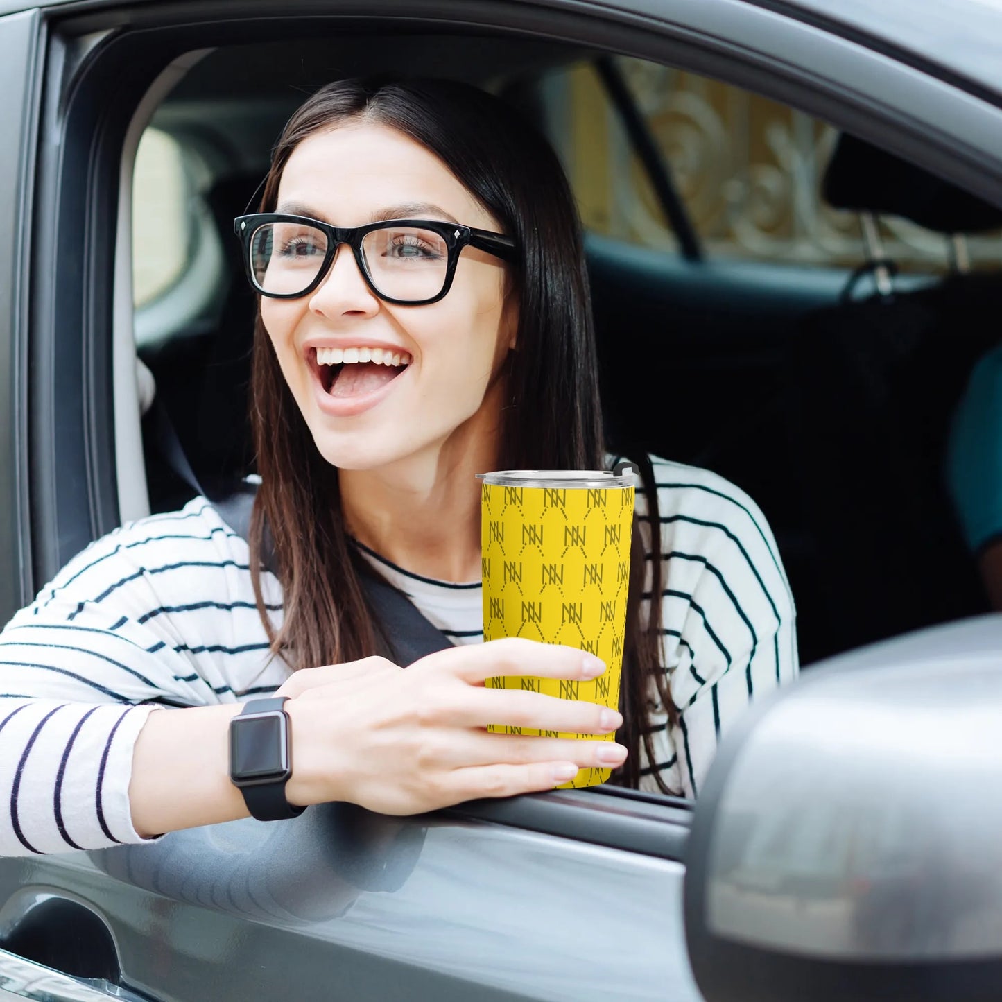 IVORYNN Stainless Steel Hot & Cool Car Cup