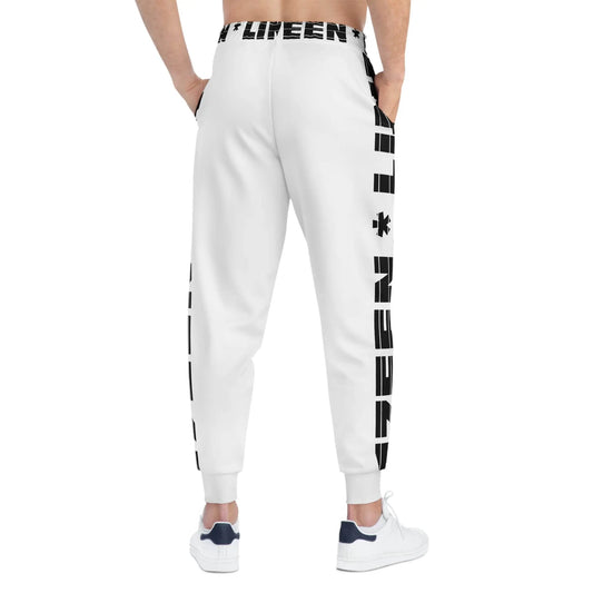 17een Line Unisex Athletic Joggers - IVORYNN