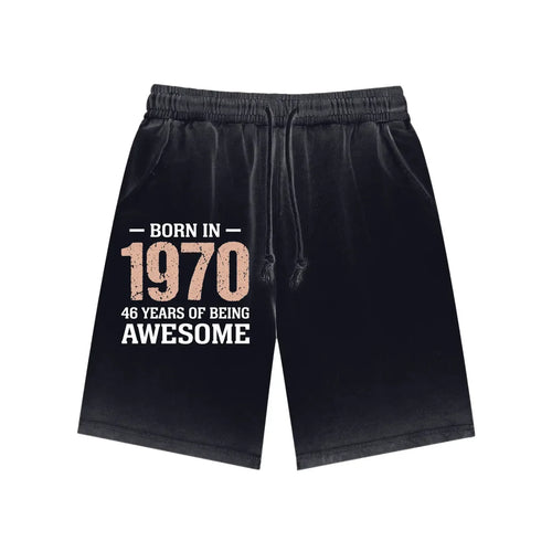 1970 Awesome Reverse Dyed Sweatshorts - IVORYNN
