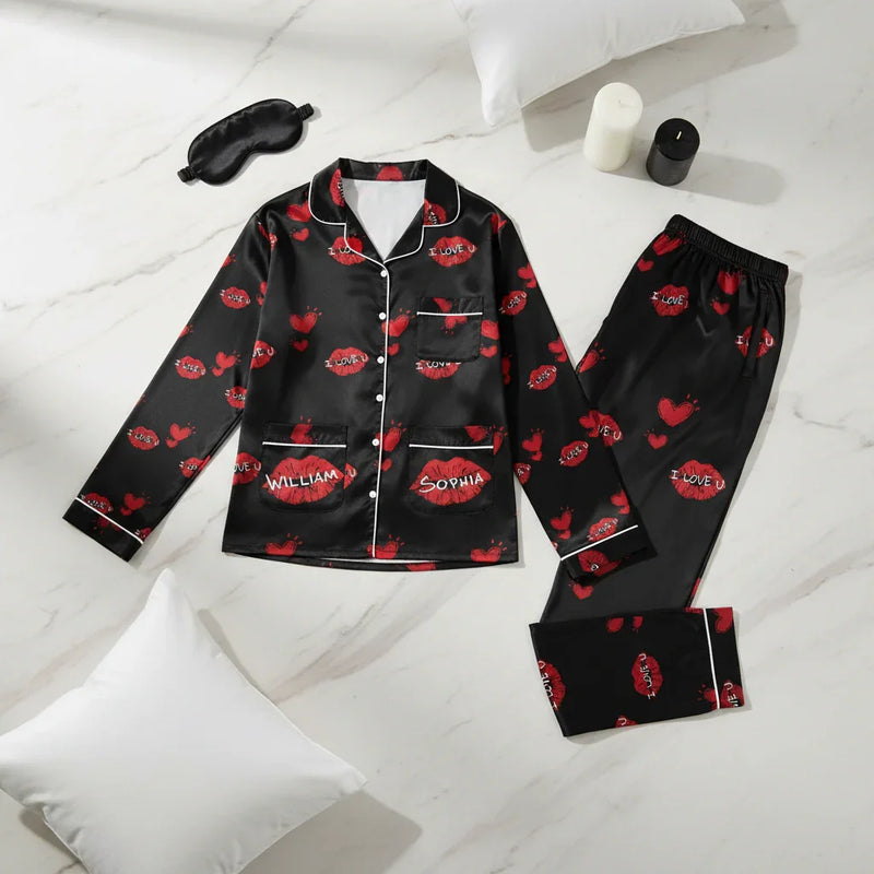 صورة 1 - البجامة مع اكسسوارات النوم