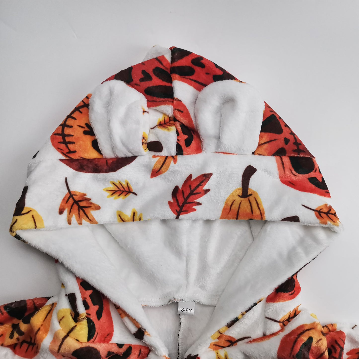 Little Cartoons Warm Hooded Onesie Pajamas