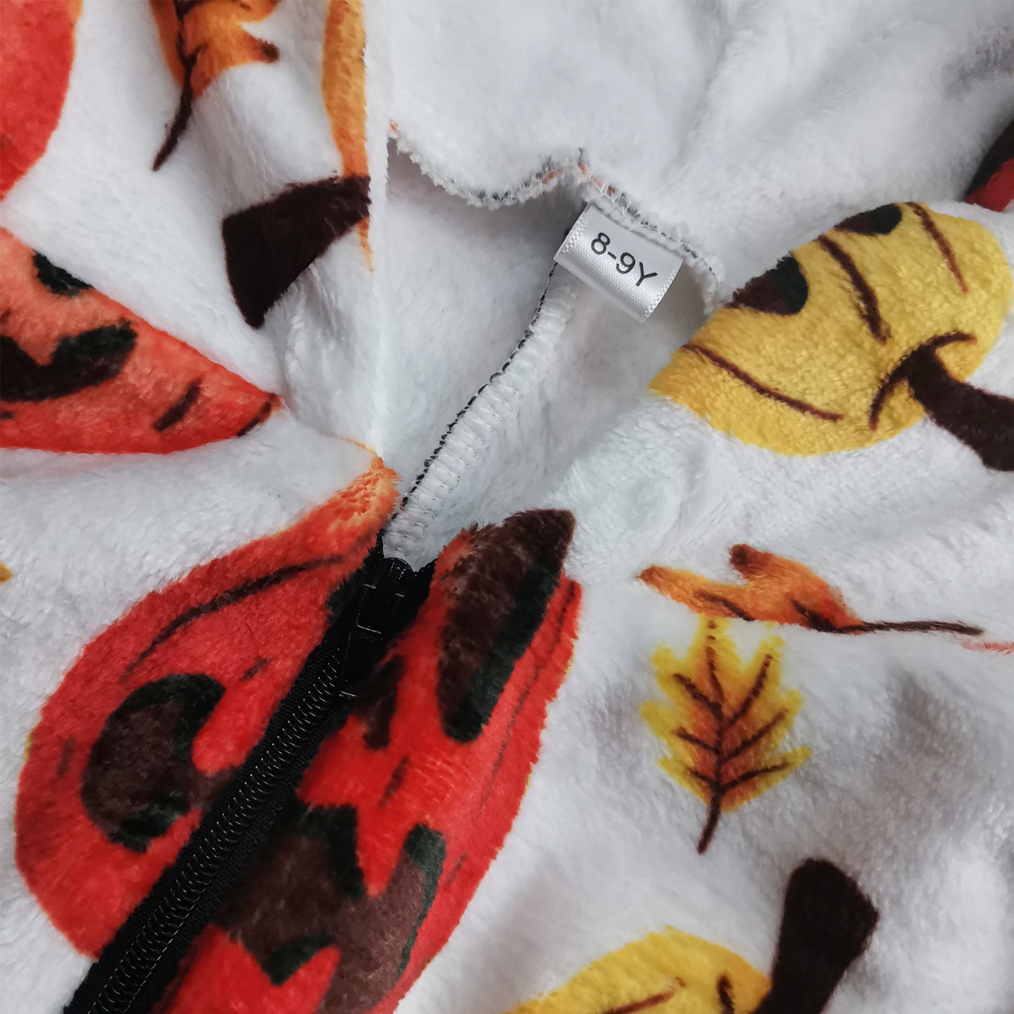 Little Cartoons Warm Hooded Onesie Pajamas