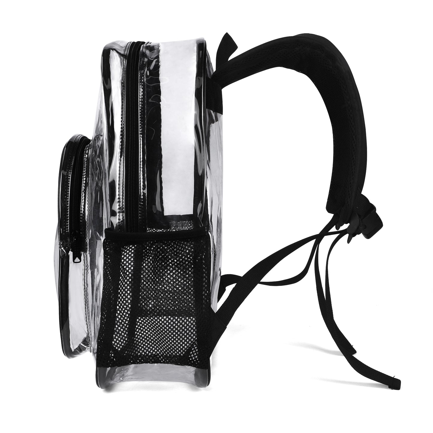 LUCAS PVC See Through Transparent Clear School Backpack
