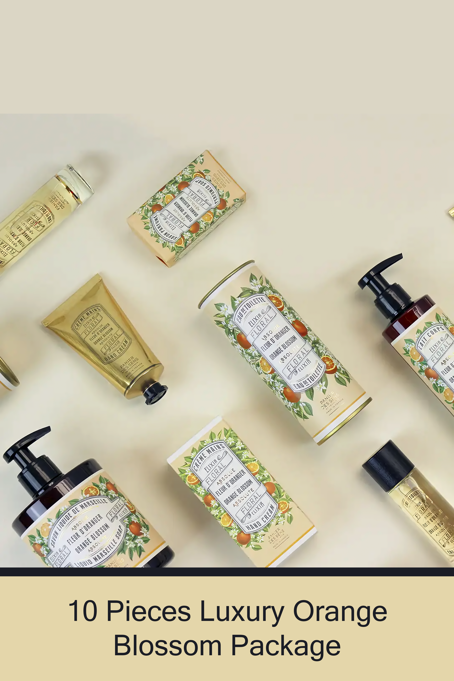 10 Pieces Luxury Orange Blossom Package