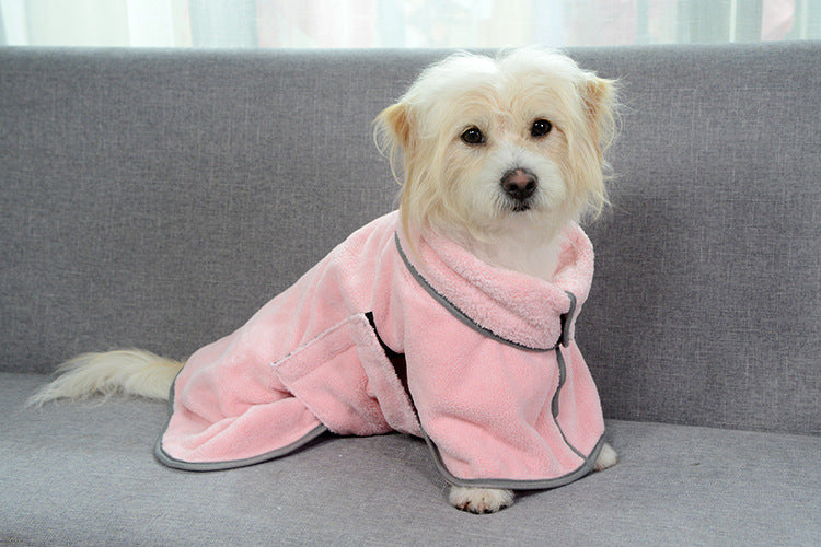 Quick-drying Pet Absorbent Towel Dog Bathrobe Pet Dog Bath Towel For Dogs Cats Microfiber Absorbent Pet Drying Towel Pet Supplies Pet Products