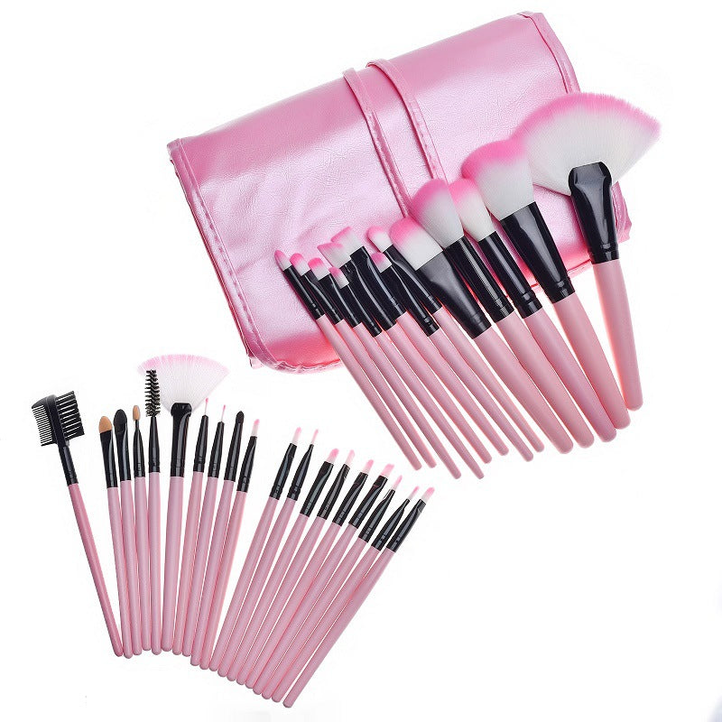 Rayon Makeup Wooden Handle brush bag