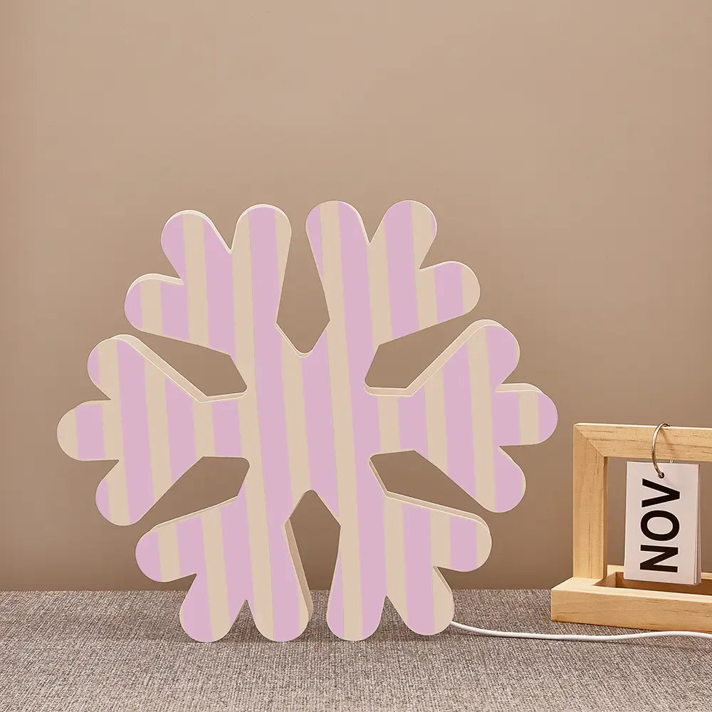 Snowflake Warm Light Night Light