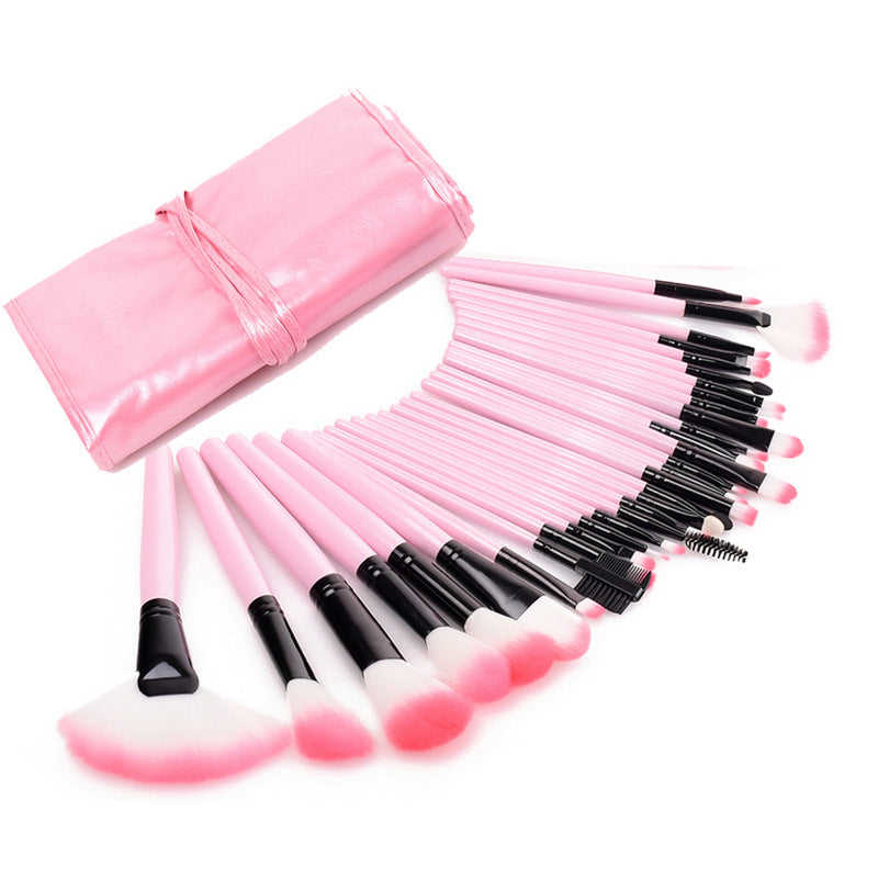 Rayon Makeup Wooden Handle brush bag