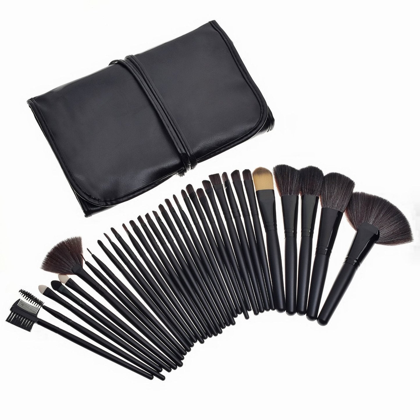 Rayon Makeup Wooden Handle brush bag