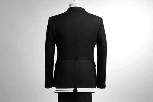 3Pcs Slim Fit Luxury Wedding Men's Suit - IVORYNN