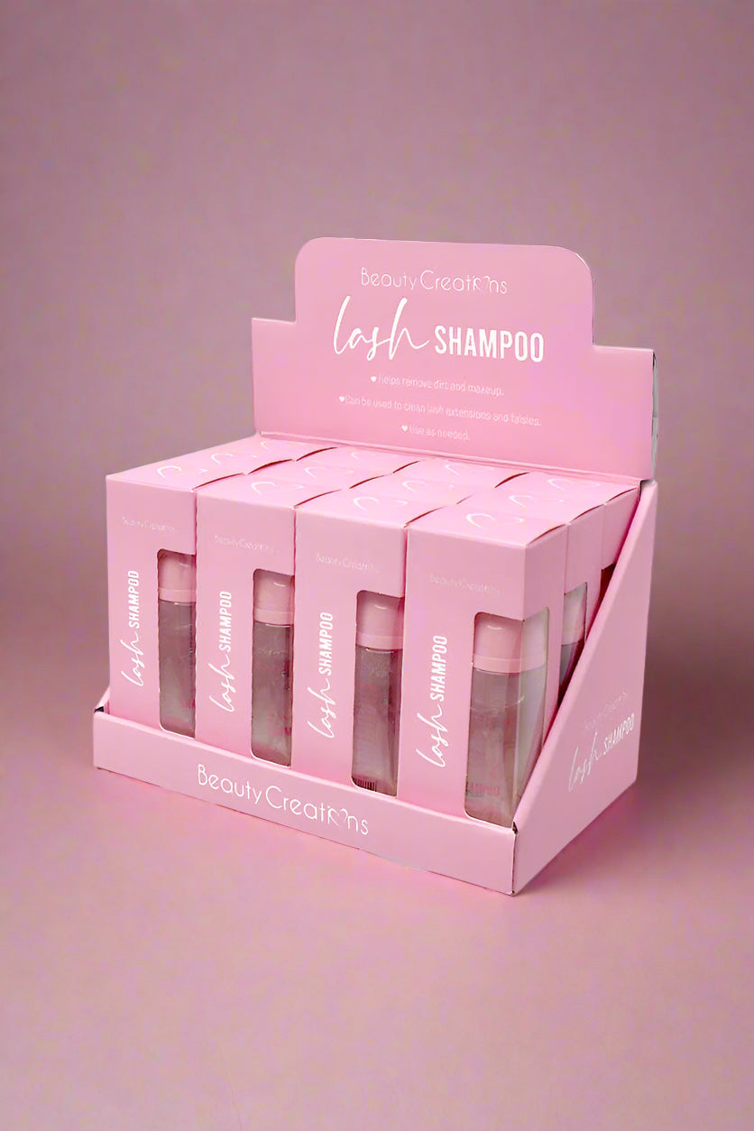 Beauty Creations LSH01 Eyelash Extension Cleansing Shampoo Kit - 12 Pack