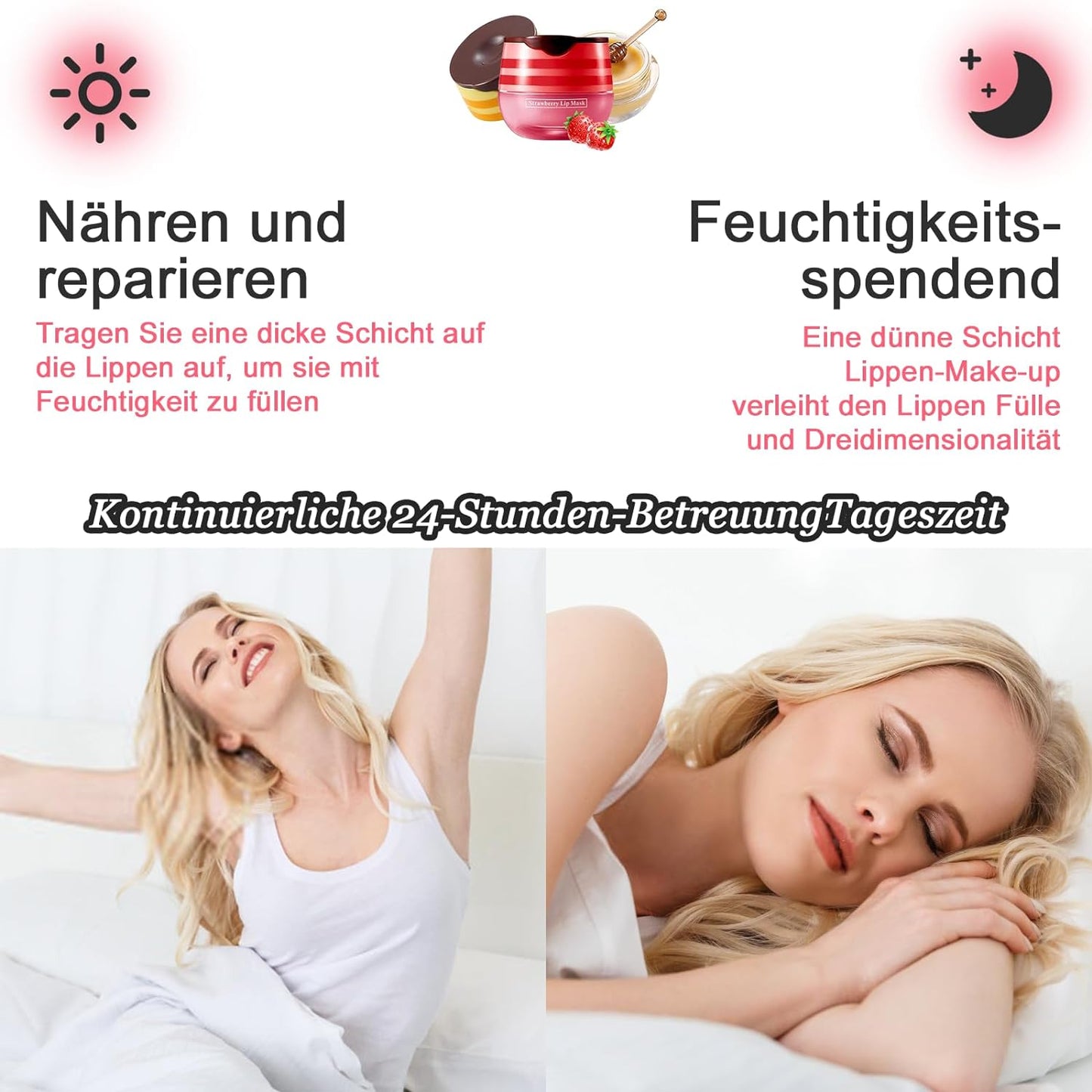 2 Pieces Propolis Care style Lip Sleeping Mask
