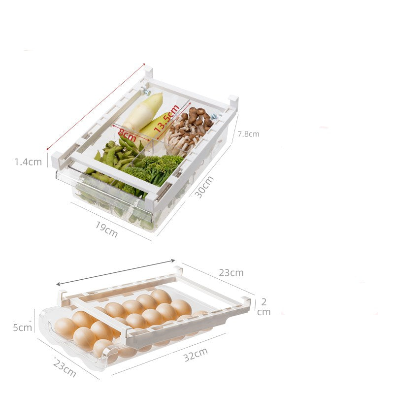 Shelf Holder Pull-out Rack Fridge