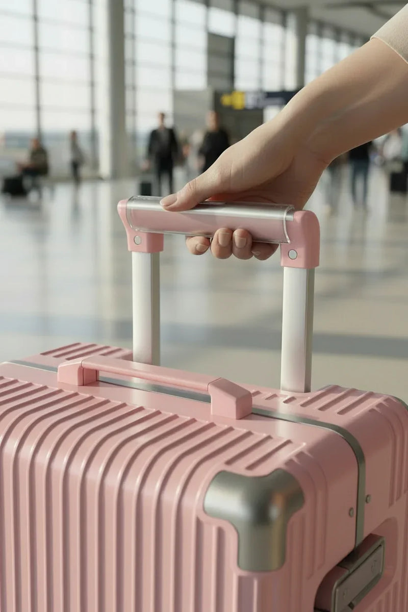 لقطة قريبة للمقبض - وردي فاتح