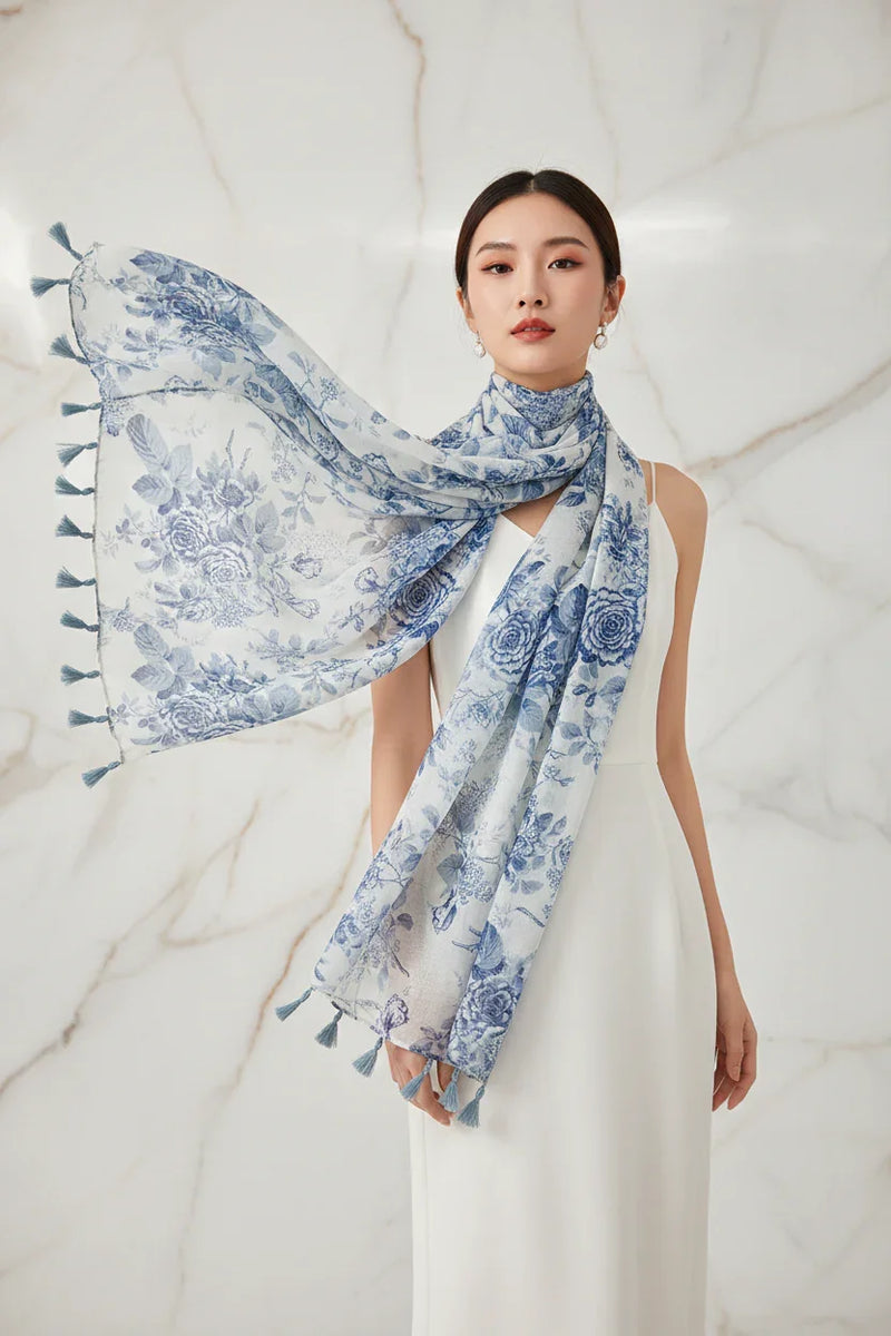 وشاح فاخر منسدل