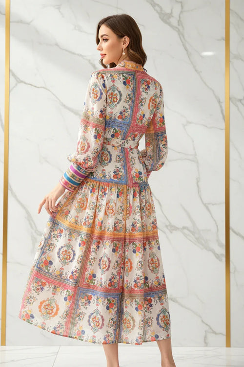 لقطة خلفية للفستان