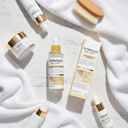 تنسيق فلات لاي - المنتج مع مستحضرات العناية