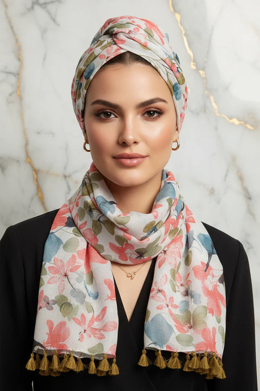 وشاح فاخر كحجاب