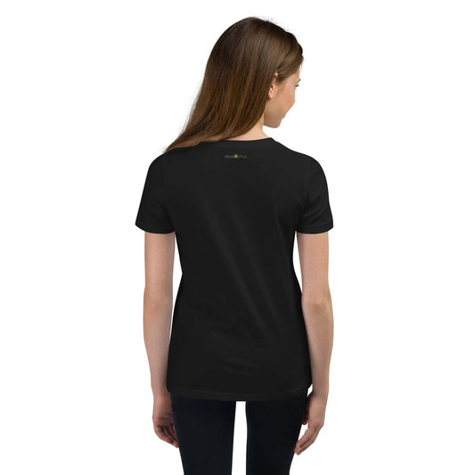 Belly Laugh Youth Short Sleeve Black T-Shirt - IVORYNN