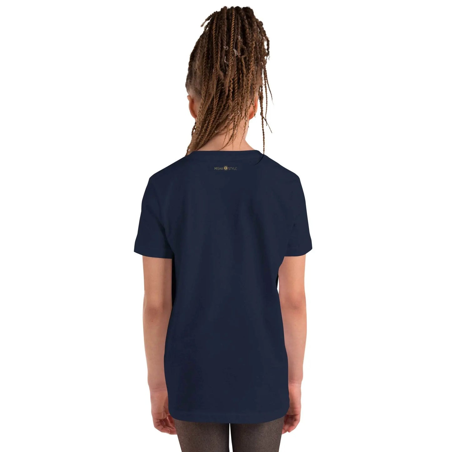Belly Laugh Youth Short Sleeve Royal Navy T-Shirt - IVORYNN