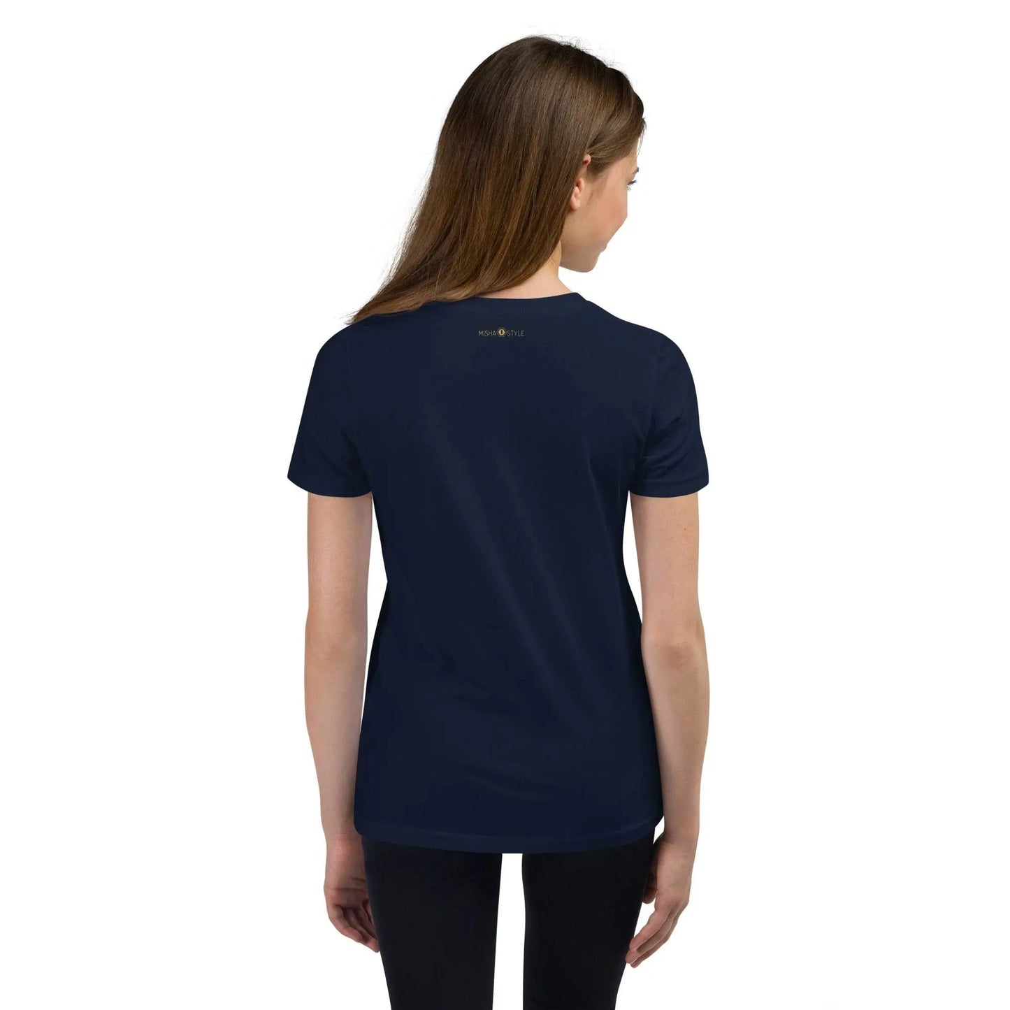 Belly Laugh Youth Short Sleeve Royal Navy T-Shirt - IVORYNN