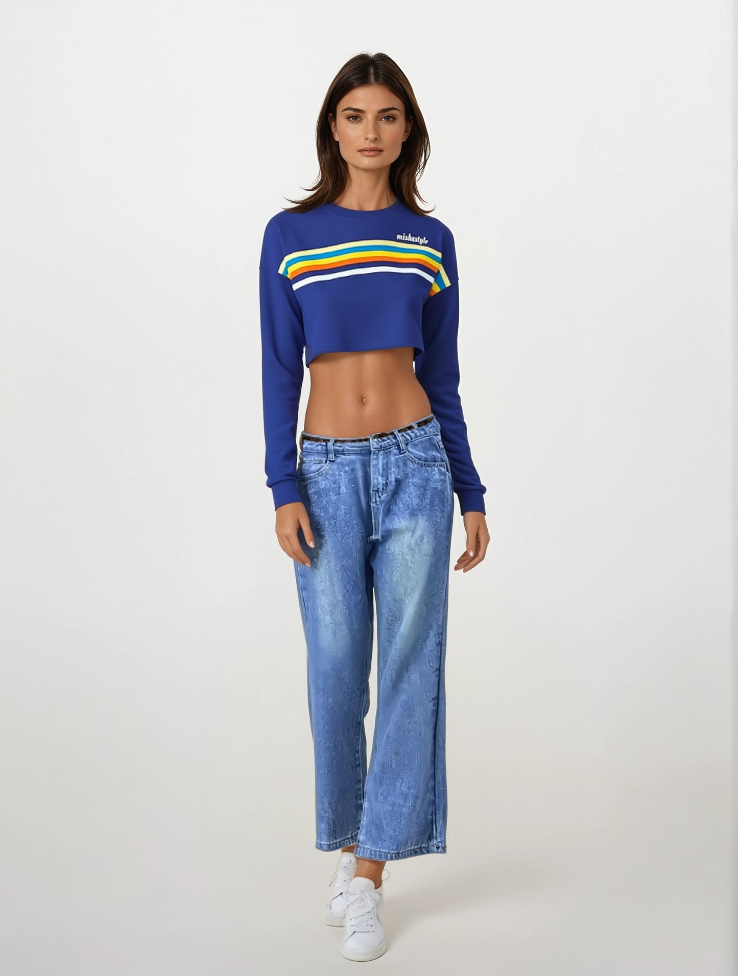 Women’s Cropped Crewneck Sweatshirt