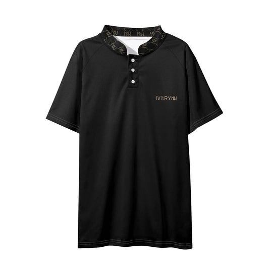 Button Up Golf Tennis Casual Business Polo Shirts - IVORYNN