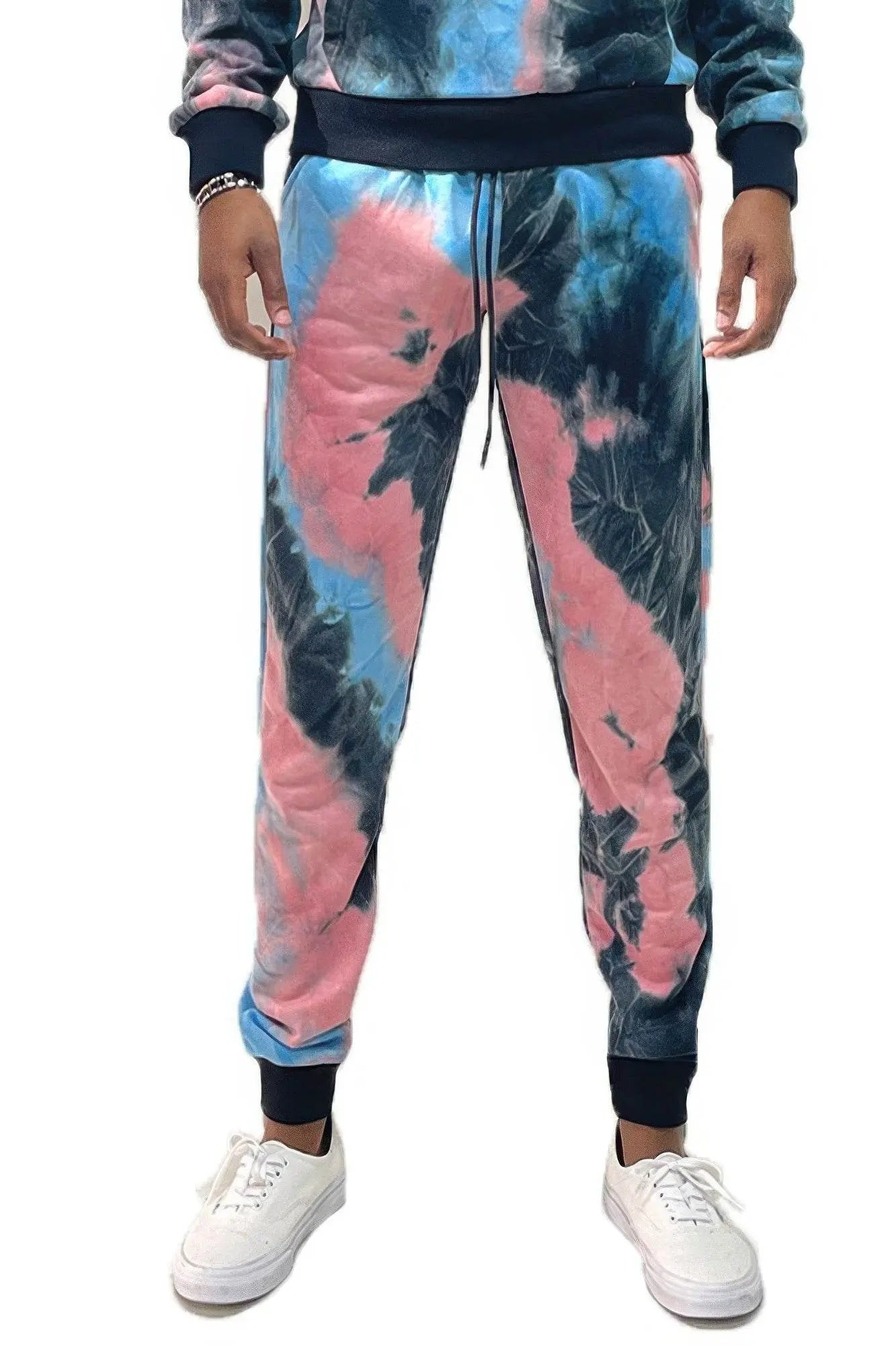 Cotton Tye Dye Sweat Pants - IVORYNN