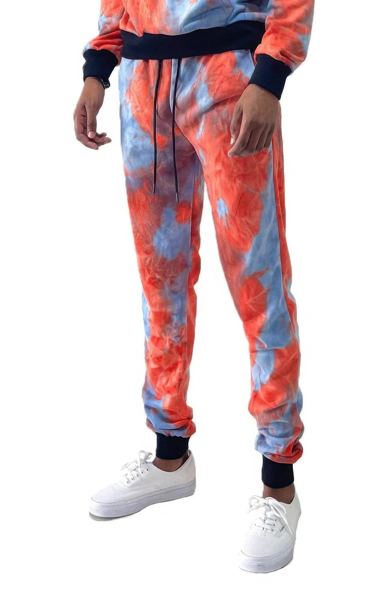 Cotton Tye Dye Sweat Pants - IVORYNN