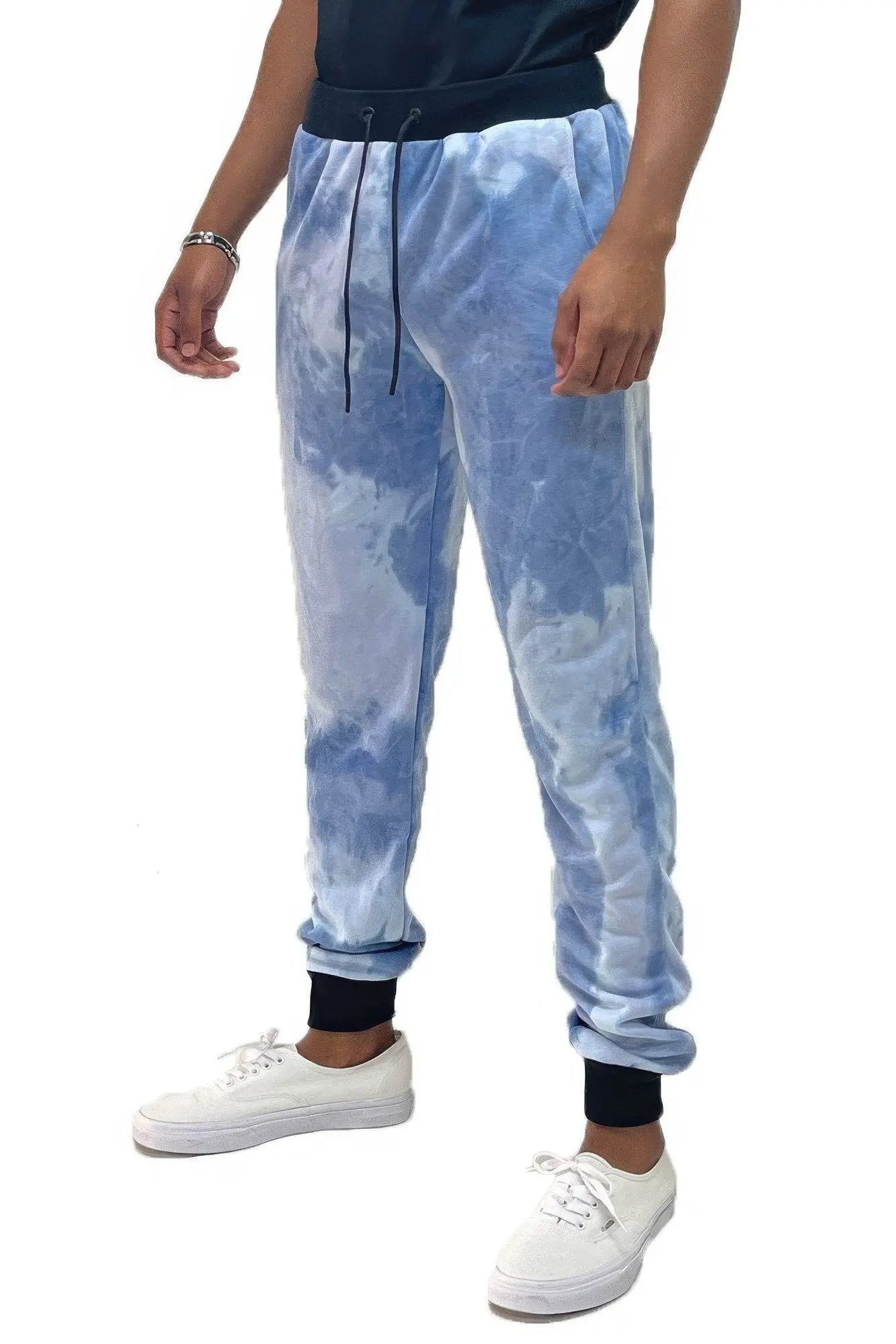 Cotton Tye Dye Sweat Pants - IVORYNN