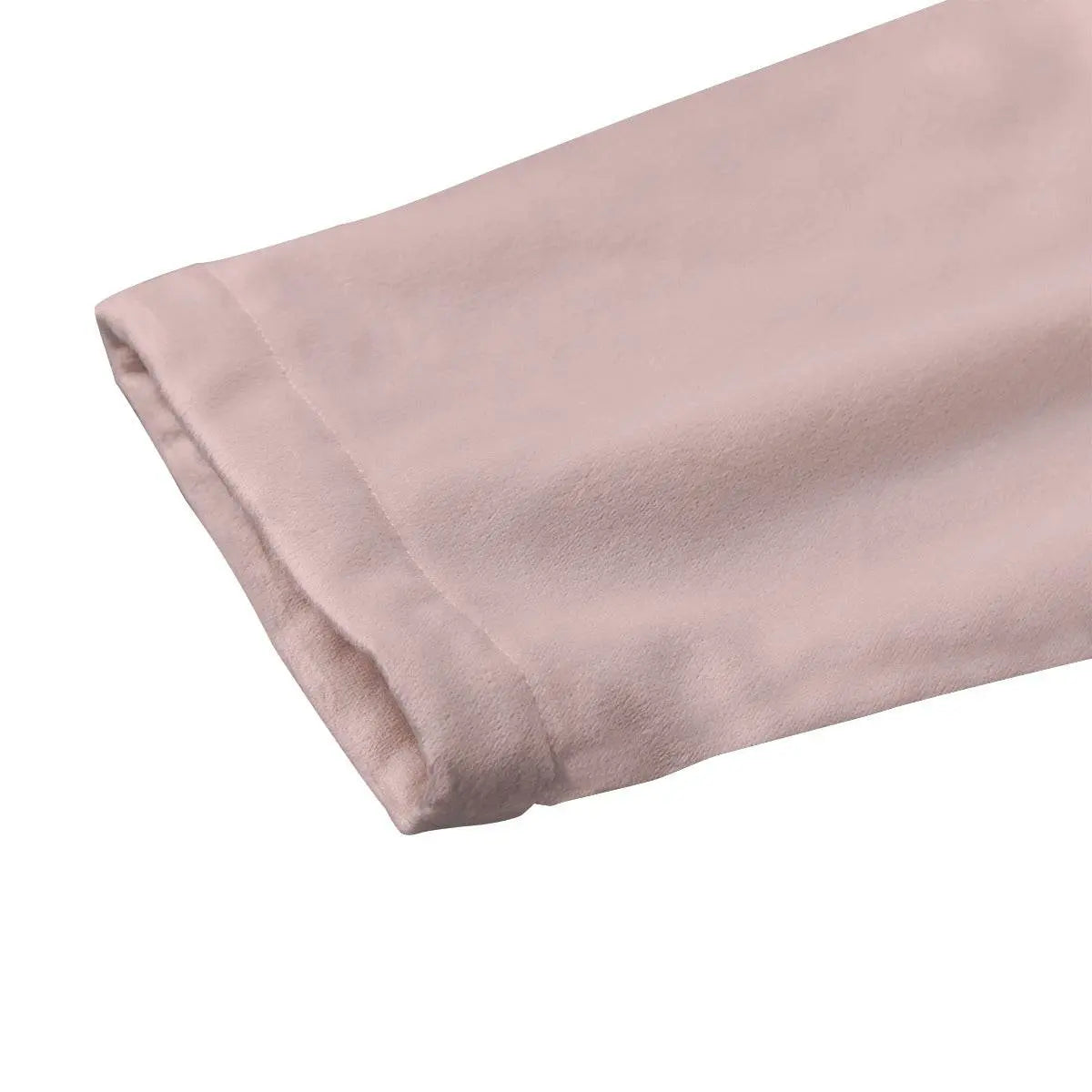 Cozy White Pink Kid's Plush Windbreaker - IVORYNN