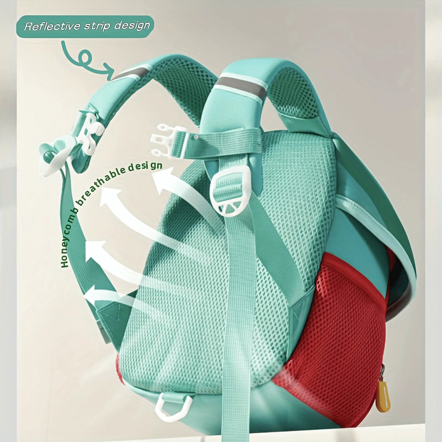 Cute Cartoon Lightweight Anti Loss Backpack - IVORYNN