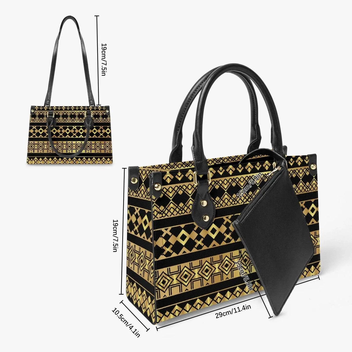 Decoration Long Strap and Inner Tote Bag - IVORYNN