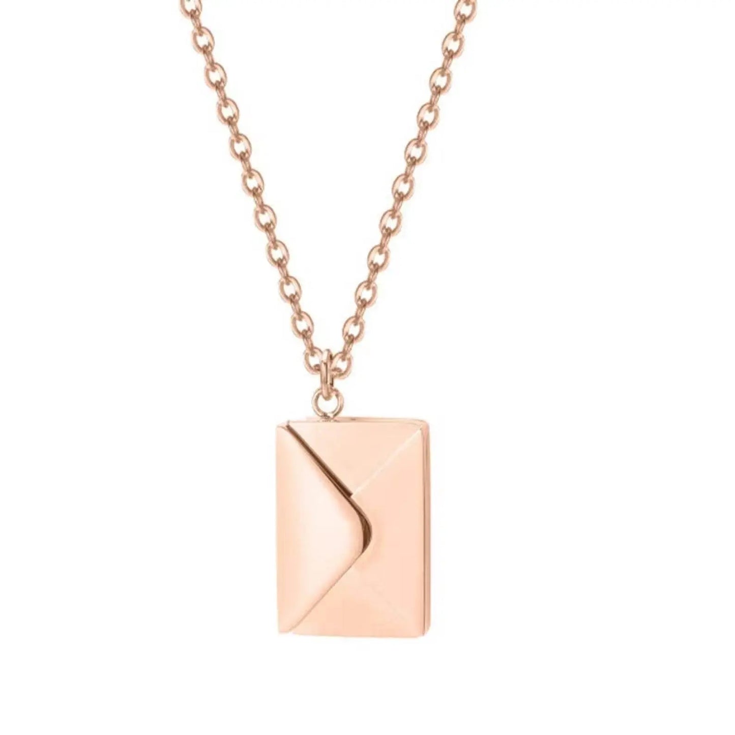 Envelope Necklace With Gift Message - IVORYNN