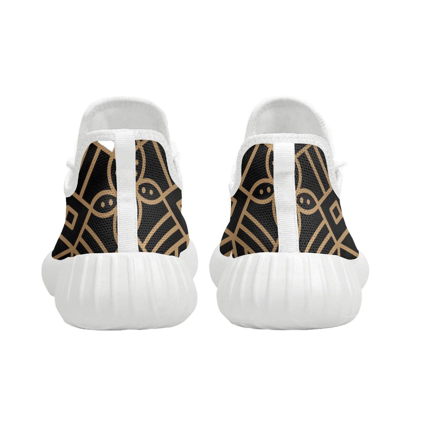 Golden Decoration Men Knit Mesh Sneakers - IVORYNN