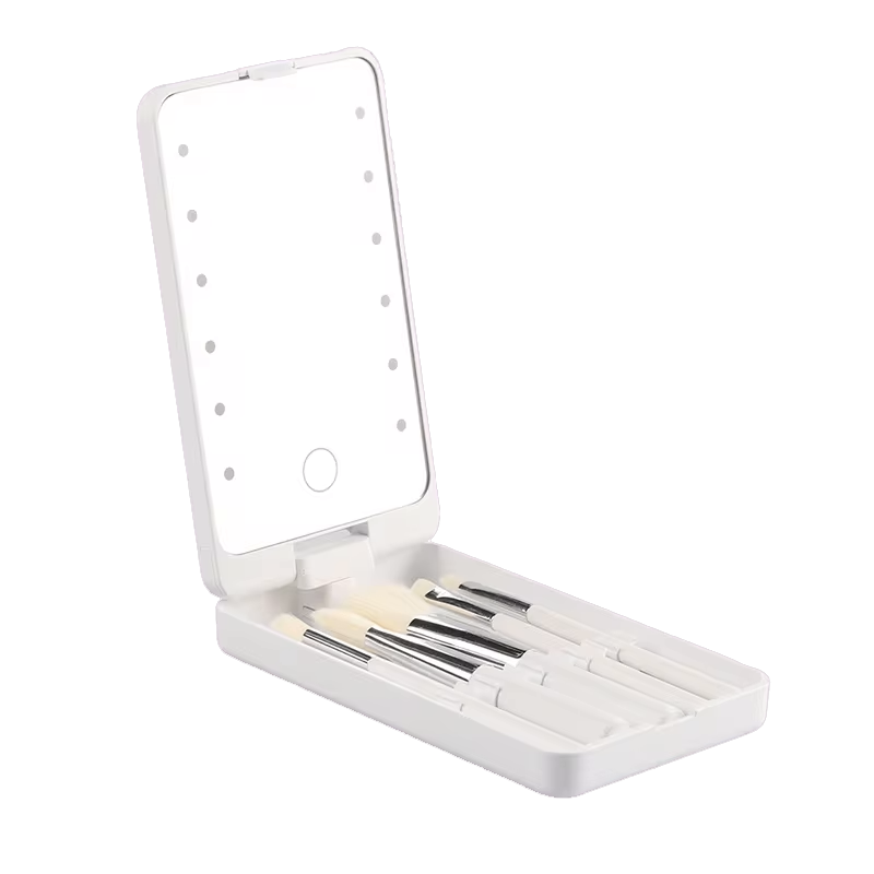 LED Light Makeup Hand Mirror