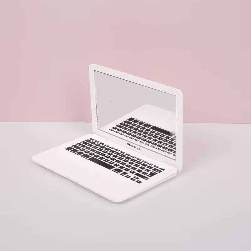 Glassy Laptop Style Mini Mirror
