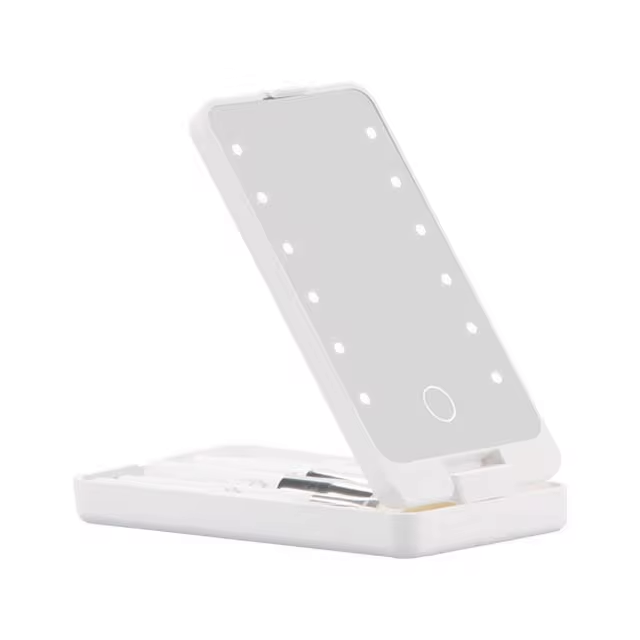 LED Light Makeup Hand Mirror