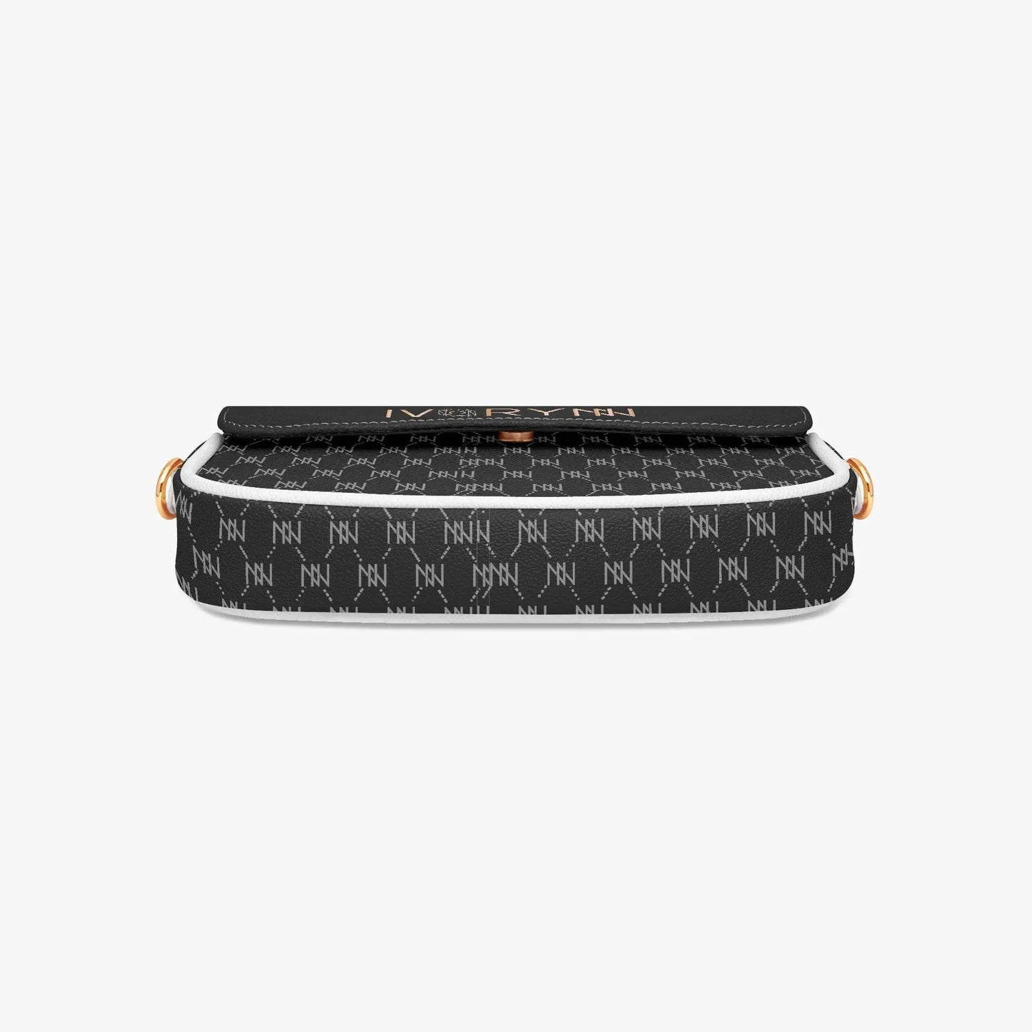 IVORYNN Leather Underarm Black Bag - IVORYNN