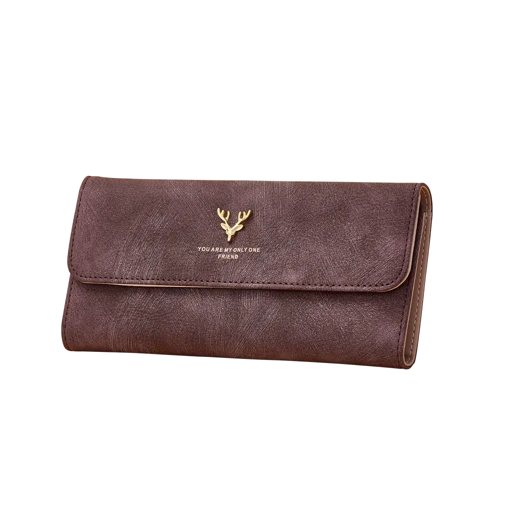 Girly Luxury Trifold Leather Wallet