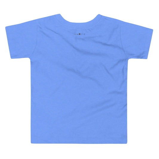 Little Whale Toddler Heather Columbia blue T-Shirt - IVORYNN