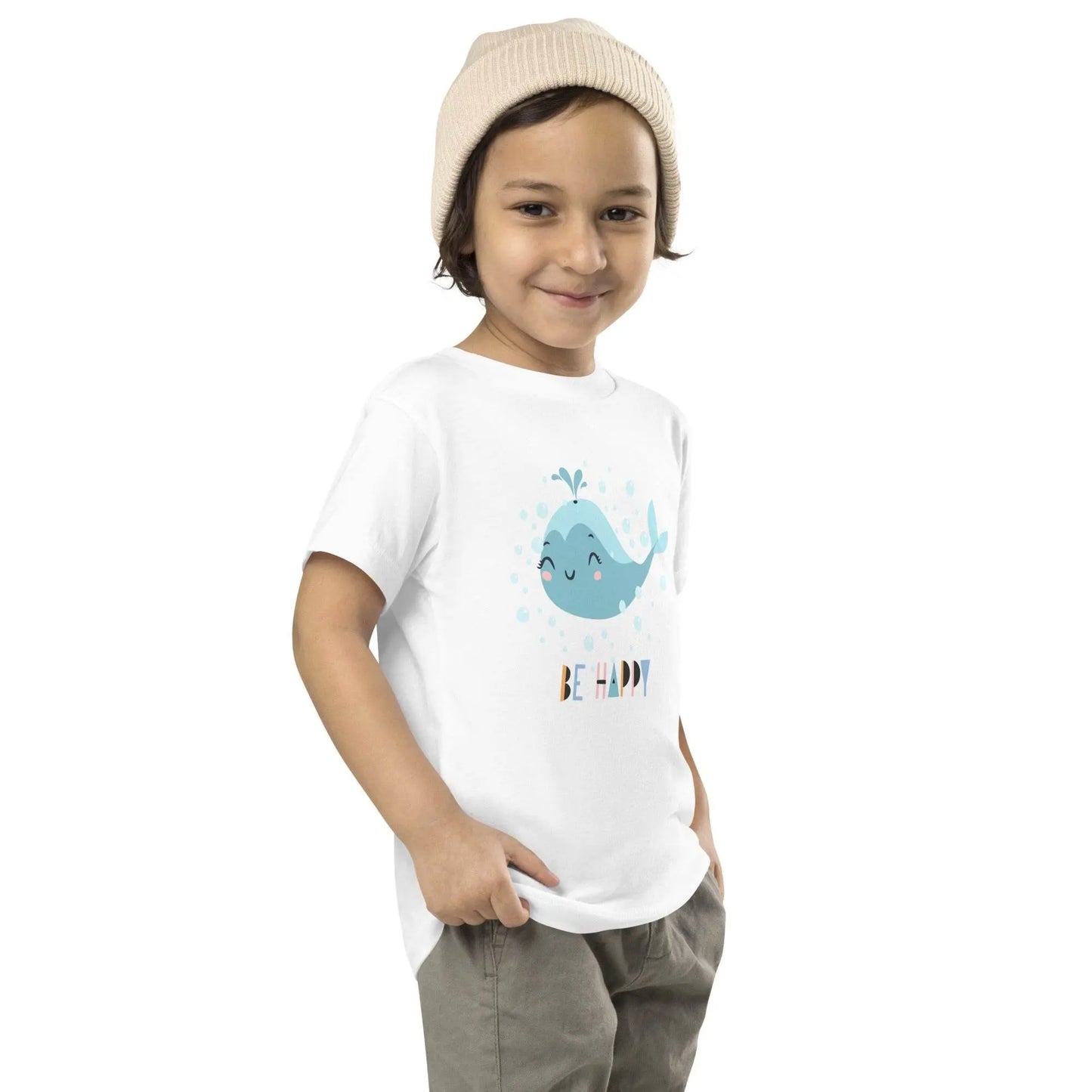 Little Whale Toddler White T-Shirt - IVORYNN