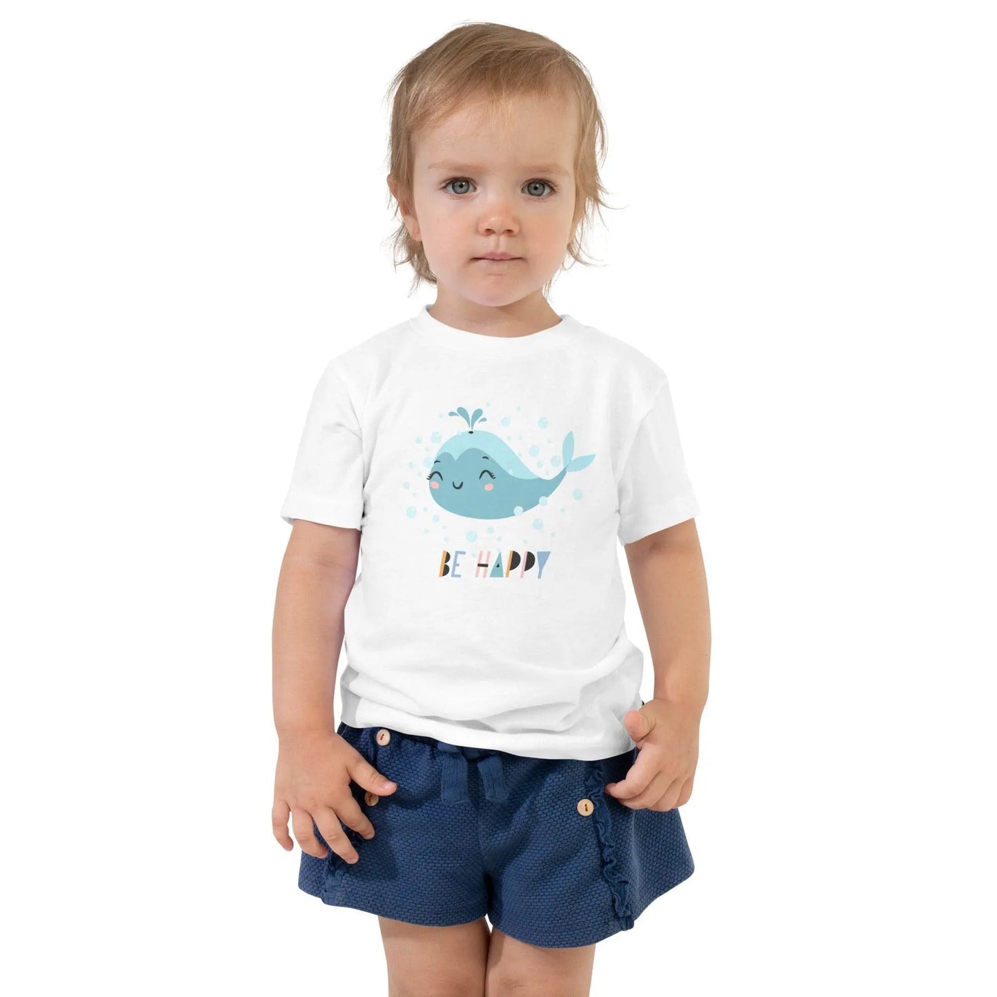 Little Whale Toddler White T-Shirt - IVORYNN