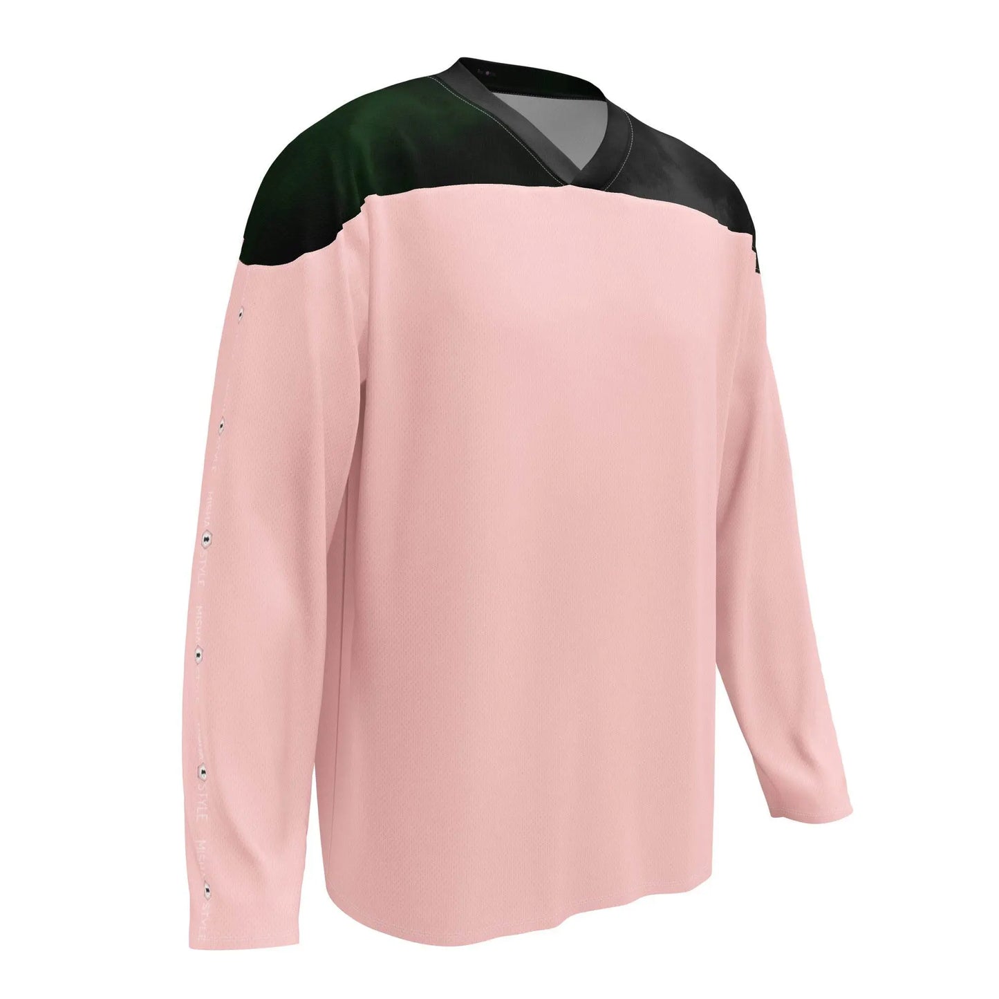 Men Recycled hockey fan jersey - Pink - IVORYNN