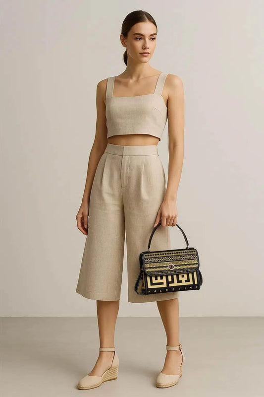 New Version PU Leather Satchel Bag - IVORYNN