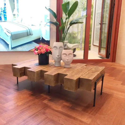 Nordic Coffee Table Solid Wood - IVORYNN